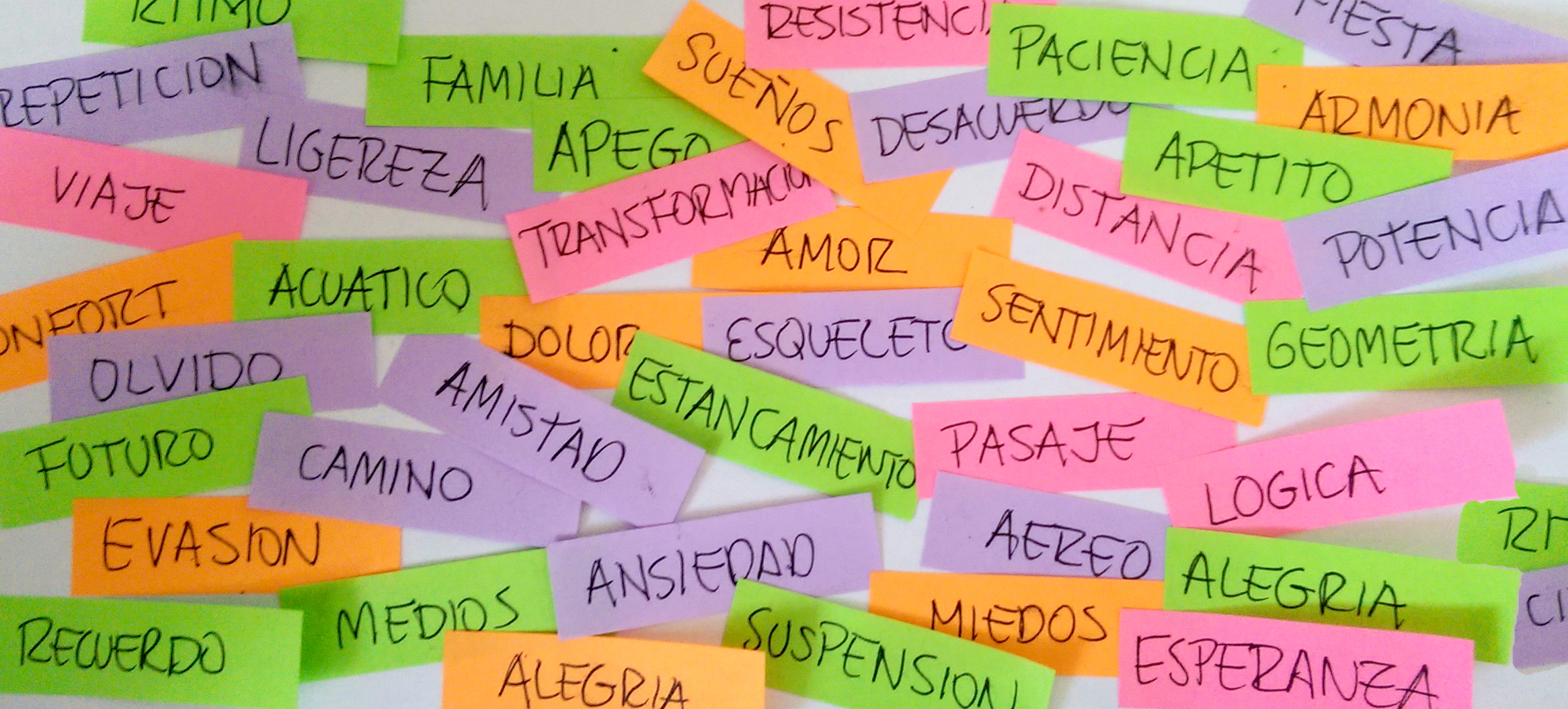 PALABRA EXPLICITA & MATERIA IMPLICITA – Workshop en Bogota